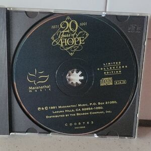 Maranatha Music 20 Years of Hope CD